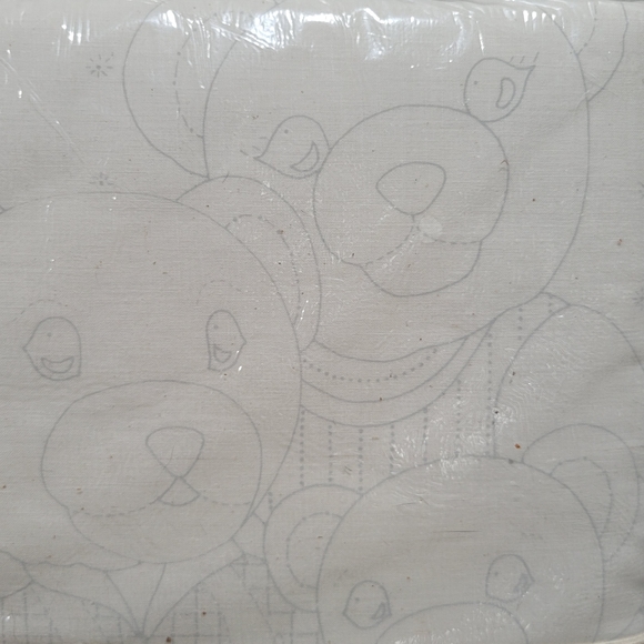 Prism Designs vintage Candlewick family portrait kit Bears 11 x 14 CR 47 1983 - Picture 7 of 10